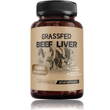 Generic Beef Liver Capsules front view with packaging