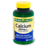 Generic Calcium 600mg Pack of 3 front view