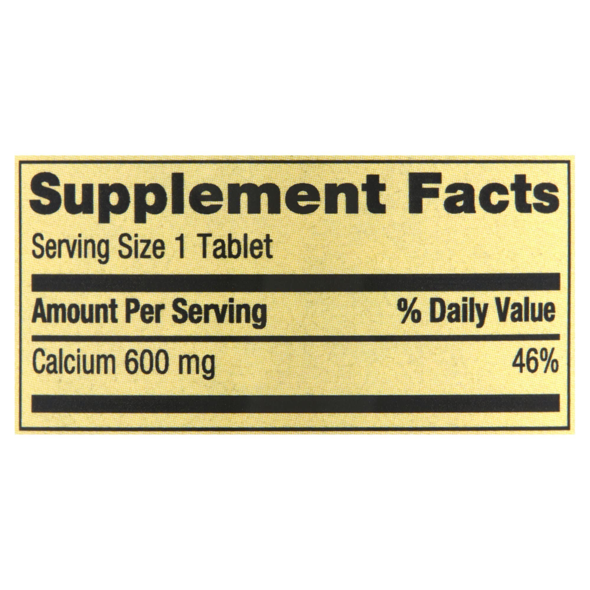 Generic Calcium 600mg Pack of 3 packaging