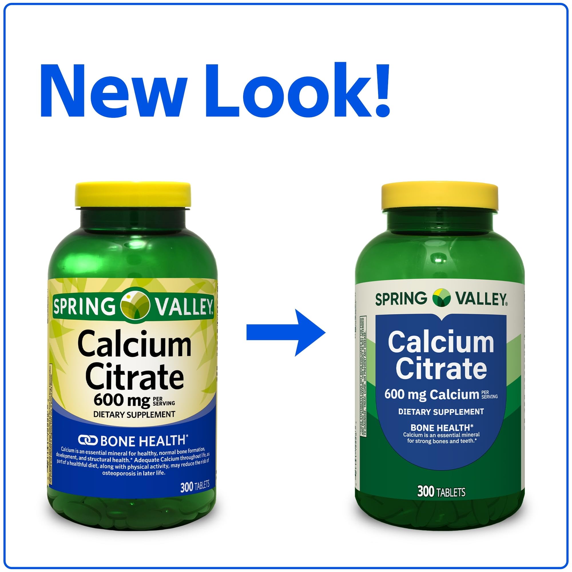 Generic Calcium Citrate Tablets 600 mg bottle with label