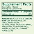 Generic Calcium Citrate Tablets 600 mg side view of bottle