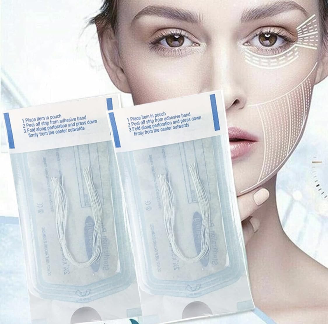 Generic Collagen Threads 45g front view packaging
