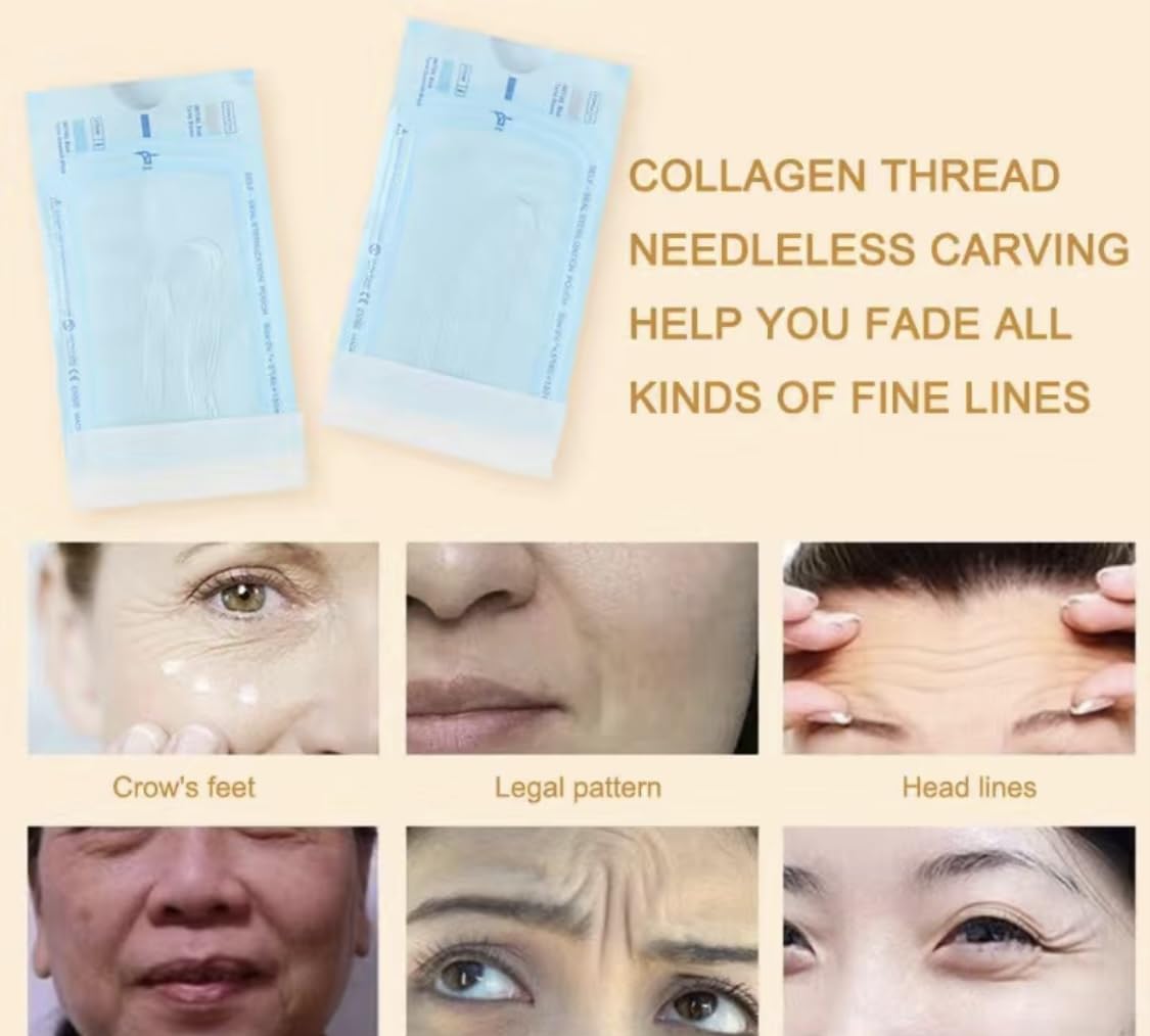 Generic Collagen Threads in use with serum