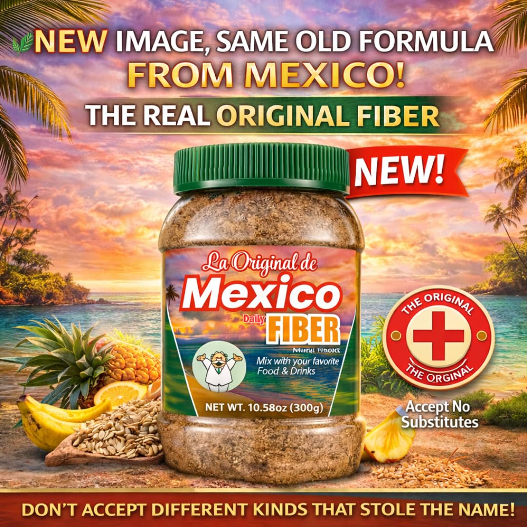 Generic Daily Fibre Powder 227g in a bowl with oatmeal