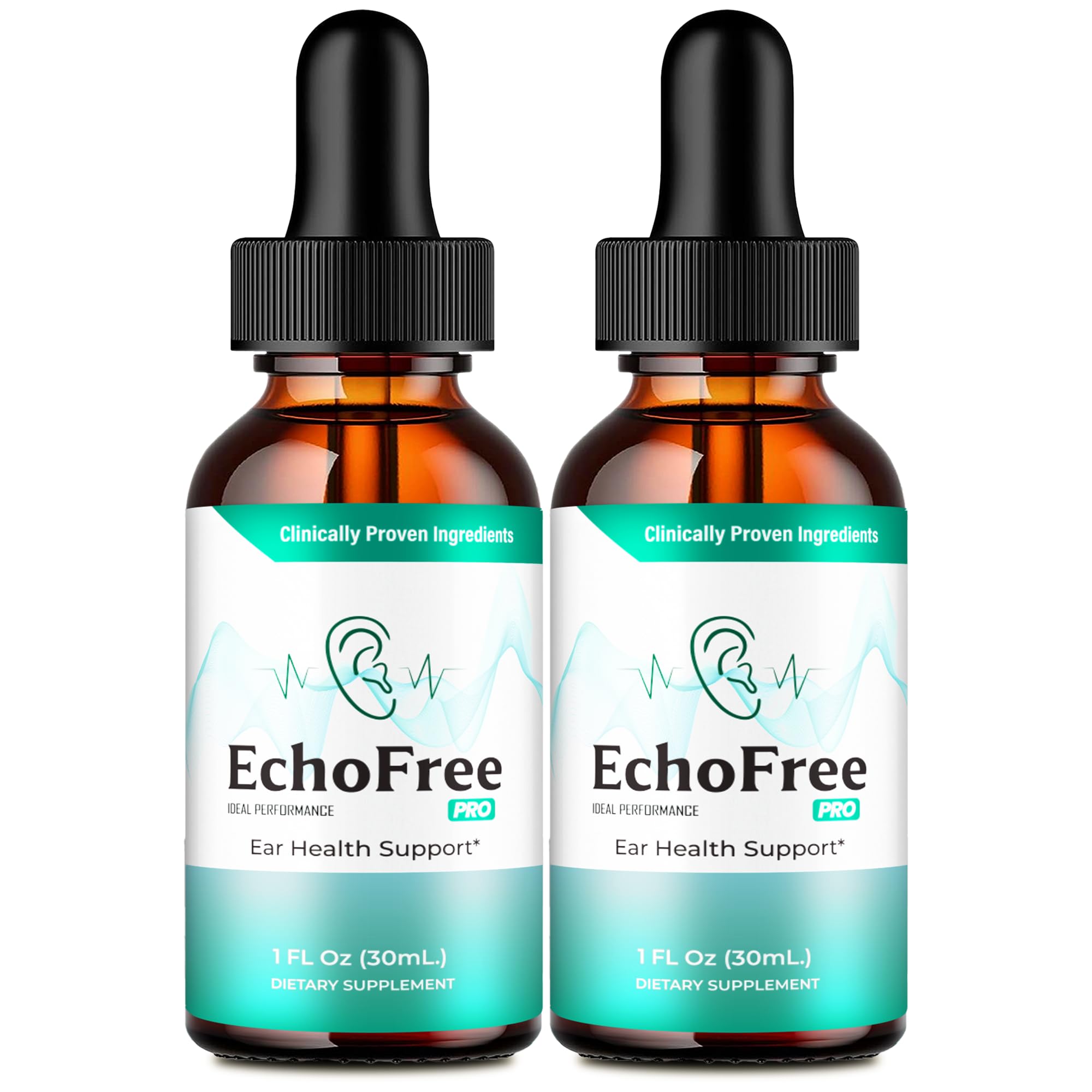 Generic Echo Free Tinnitus Drops front view