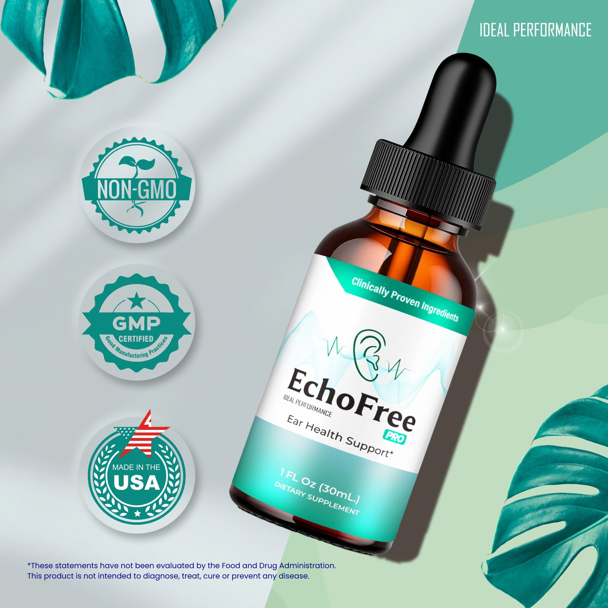Generic Echo Free Tinnitus Drops packaging