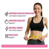 Generic Fat Burner Supplement with a measuring spoon
