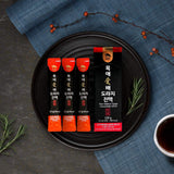 Generic Ginger Concentrate Stick pouches in a lifestyle setting