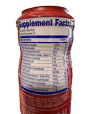 Generic Granulated Multivitamin Supplement 330g back view with ingredient list