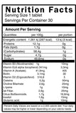 Generic Hair and Nails Supplement side view showing tablets