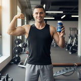 Generic Himalayan Shilajit 20,000mg supplement in a hand