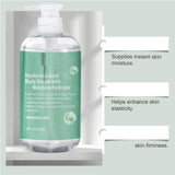 Generic Hyaluronic Acid Body Serum 331g application on skin