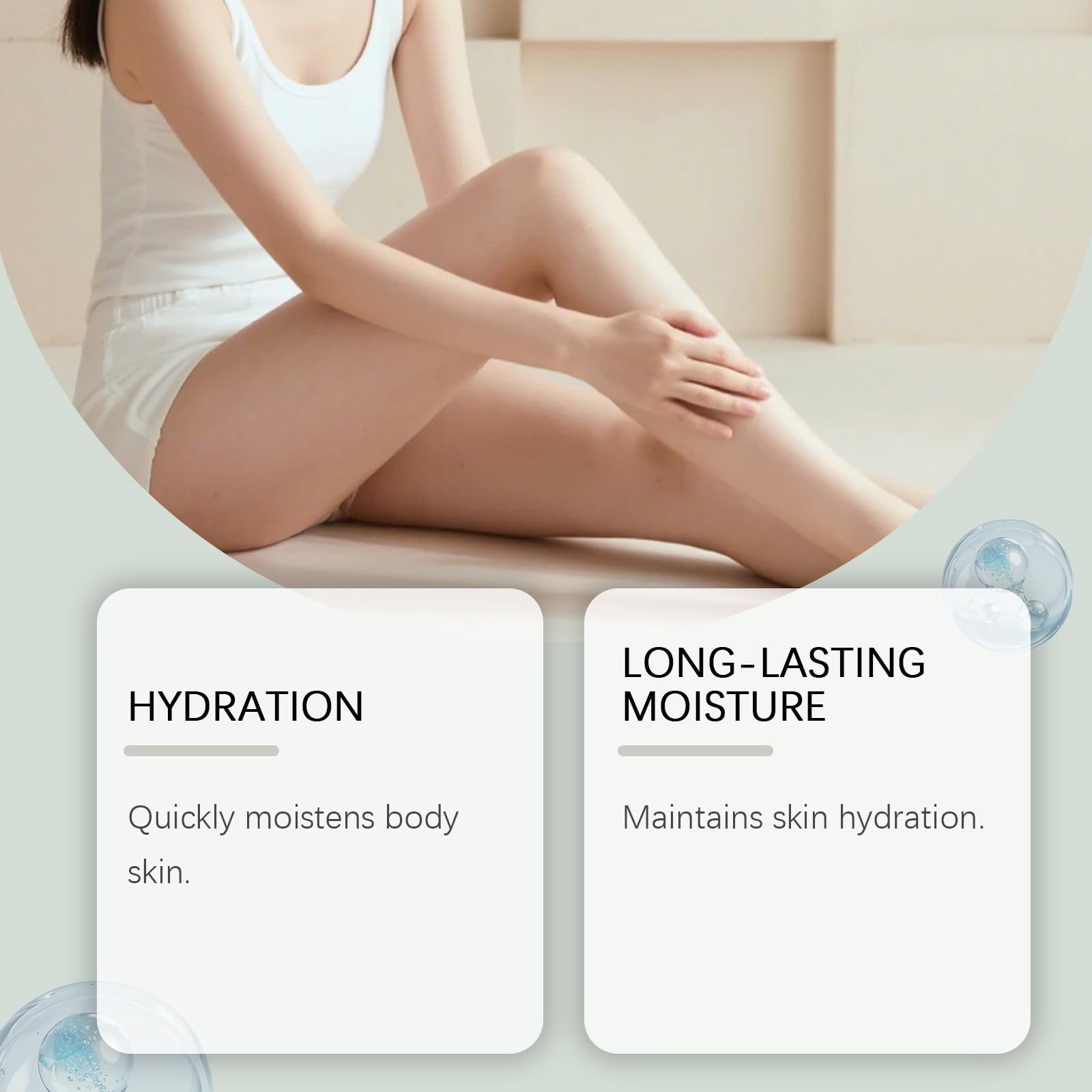 Generic Hyaluronic Acid Body Serum 331g texture close-up