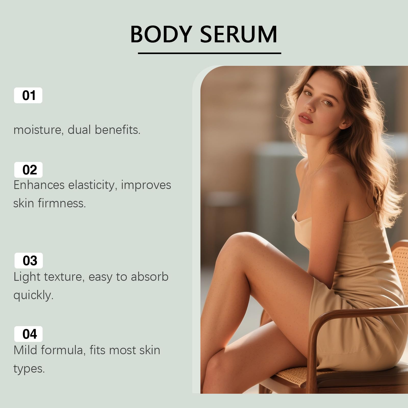 Generic Hyaluronic Acid Body Serum 331g with packaging