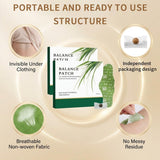 Generic Japanese Herbal Balance Patch in use on skin