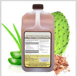 Generic Liquid Herbal Supplement bottle side view