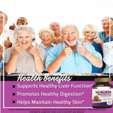 Generic Milk Thistle Supplement packaging and label