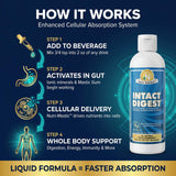 Generic Multi-Enzyme Supplement packaging with a measuring spoon