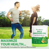 Generic Oregano Oil Softgels with Black Seed Oil lifestyle scene