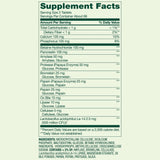 Generic Probiotic Multi-Enzyme Tablets side view showing label