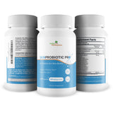 Generic Probiotics Supplement bottle on a wooden table