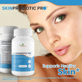 Generic Probiotics Supplement capsules on a white background