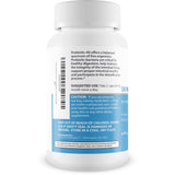 Generic Probiotics Supplement label with ingredient list