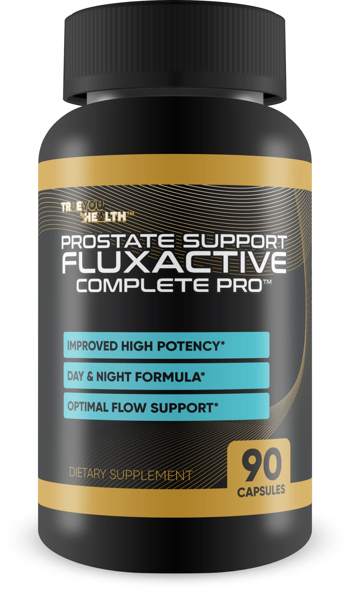 Generic Saw Palmetto Pro Fluxactive Complete supplement bottle front view