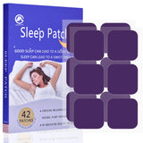 Generic Sleep Patches 42 count front view with packaging