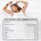 Generic Sleep Patches in a lifestyle setting on a bedside table