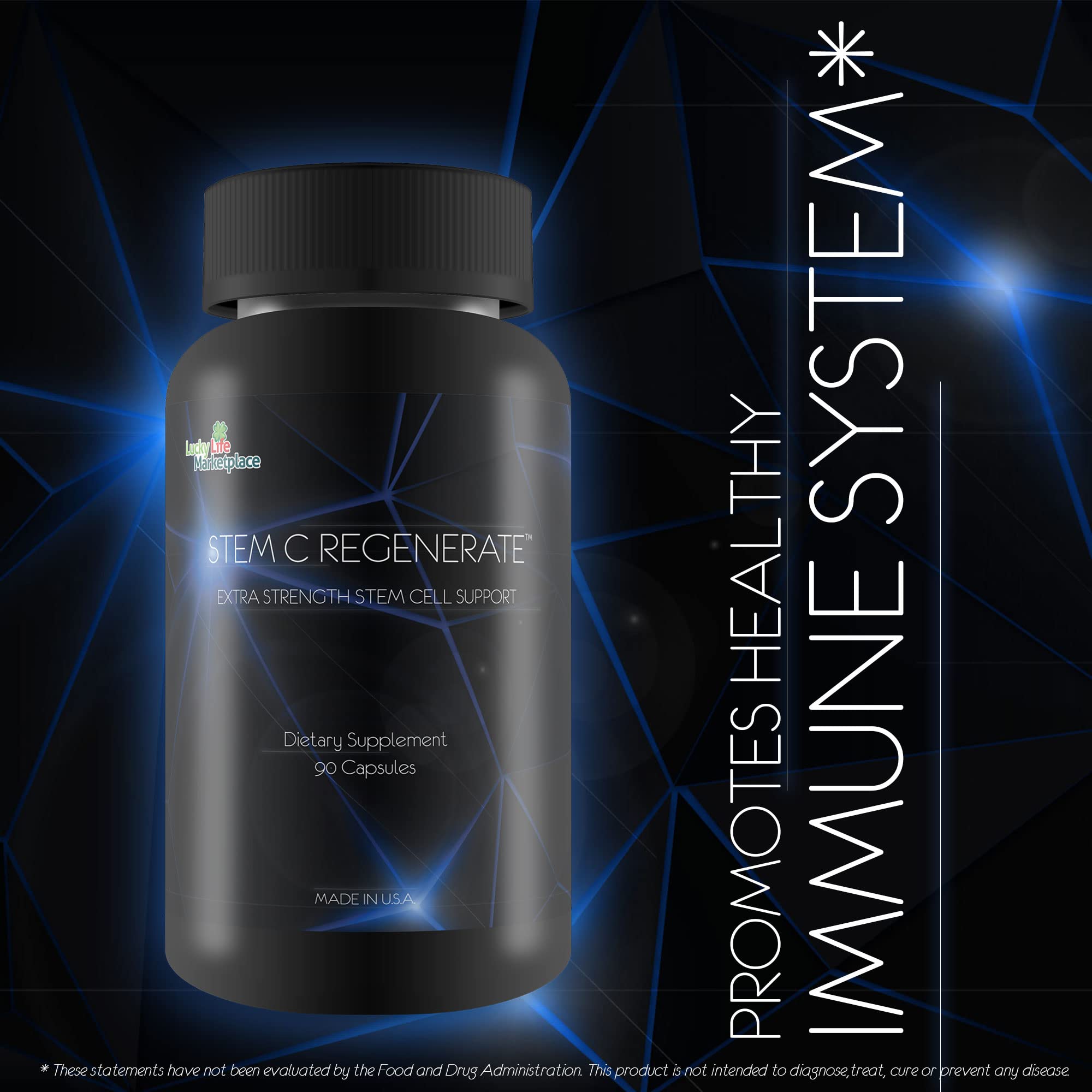 Generic Stem Cell Support Supplement in a lifestyle setting
