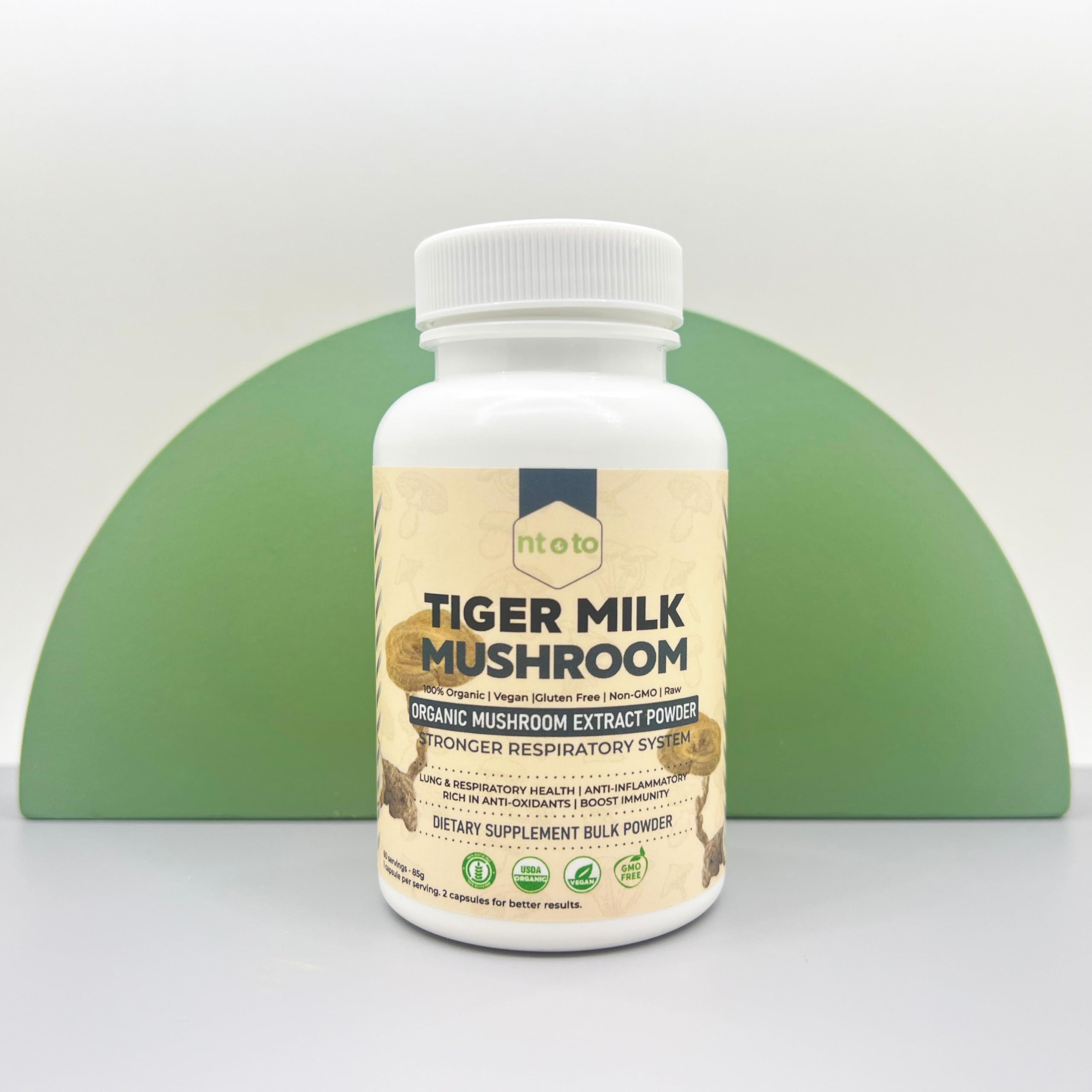 Generic Tiger Milk Mushroom Supplement 28g front view