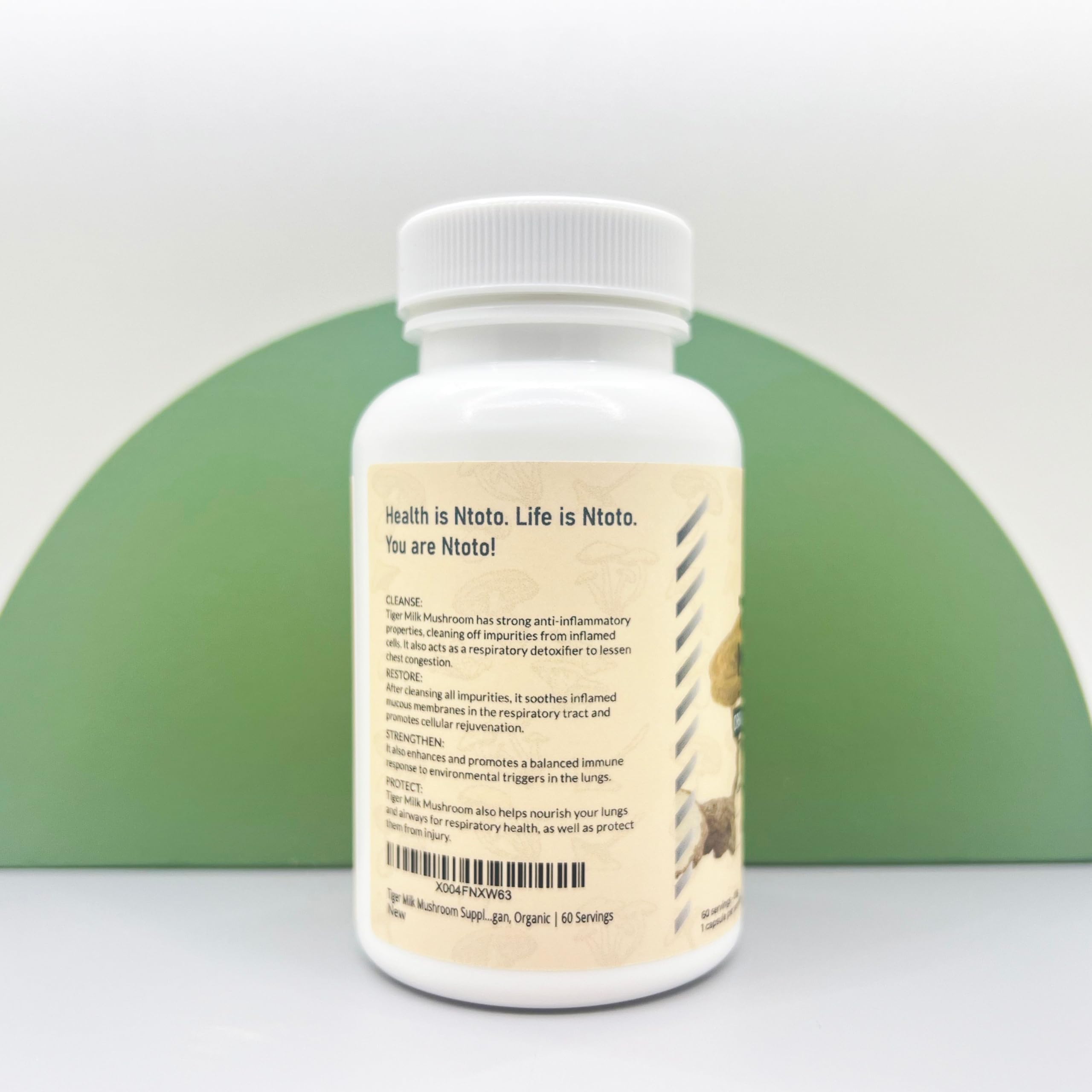 Generic Tiger Milk Mushroom Supplement 28g packaging