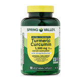 Generic Turmeric Curcumin 1500mg 90 Capsules front view