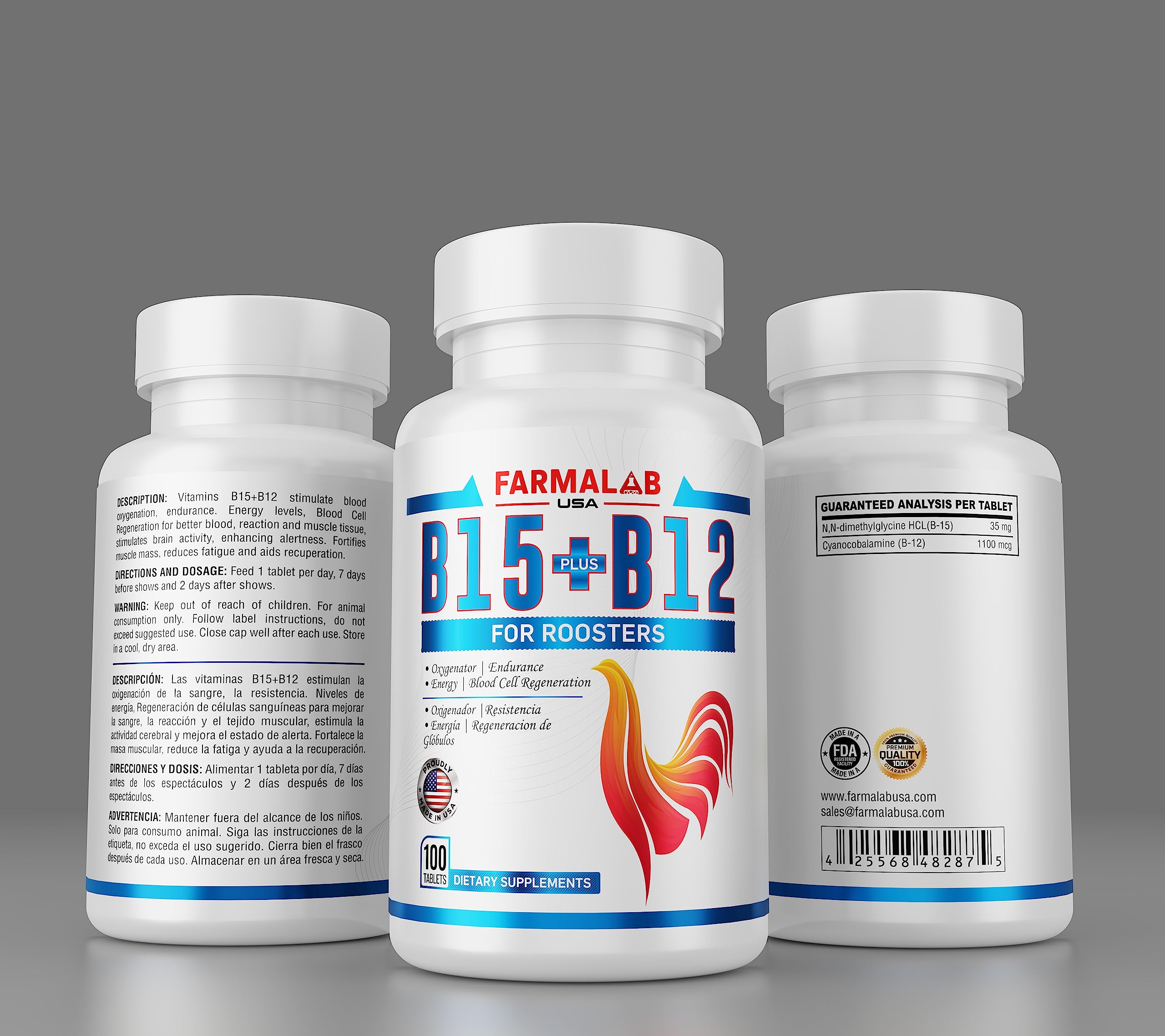 Generic Vitamin B12 & B15 Supplement lifestyle scene