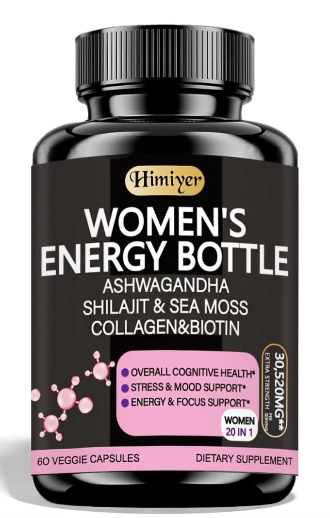 Generic Women's Energy Supplement bottle front view