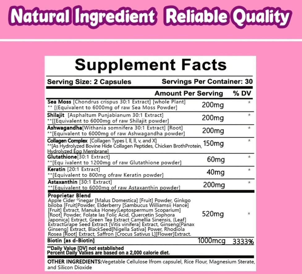 Generic Women's Energy Supplement bottle with a measuring spoon