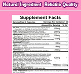 Generic Women's Energy Supplement bottle with a measuring spoon