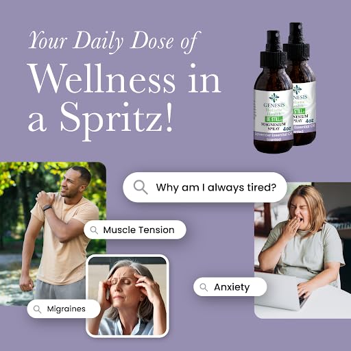 Genesis Holistic Health Magnesium Oil Spray packaging
