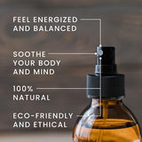 Genesis Holistic Health Magnesium Oil Spray with lavender flowers