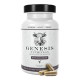 Genesis Nutrition Beef Liver Supplement front view with packaging
