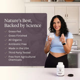Genesis Nutrition Beef Liver Supplement with adaptogen ingredients
