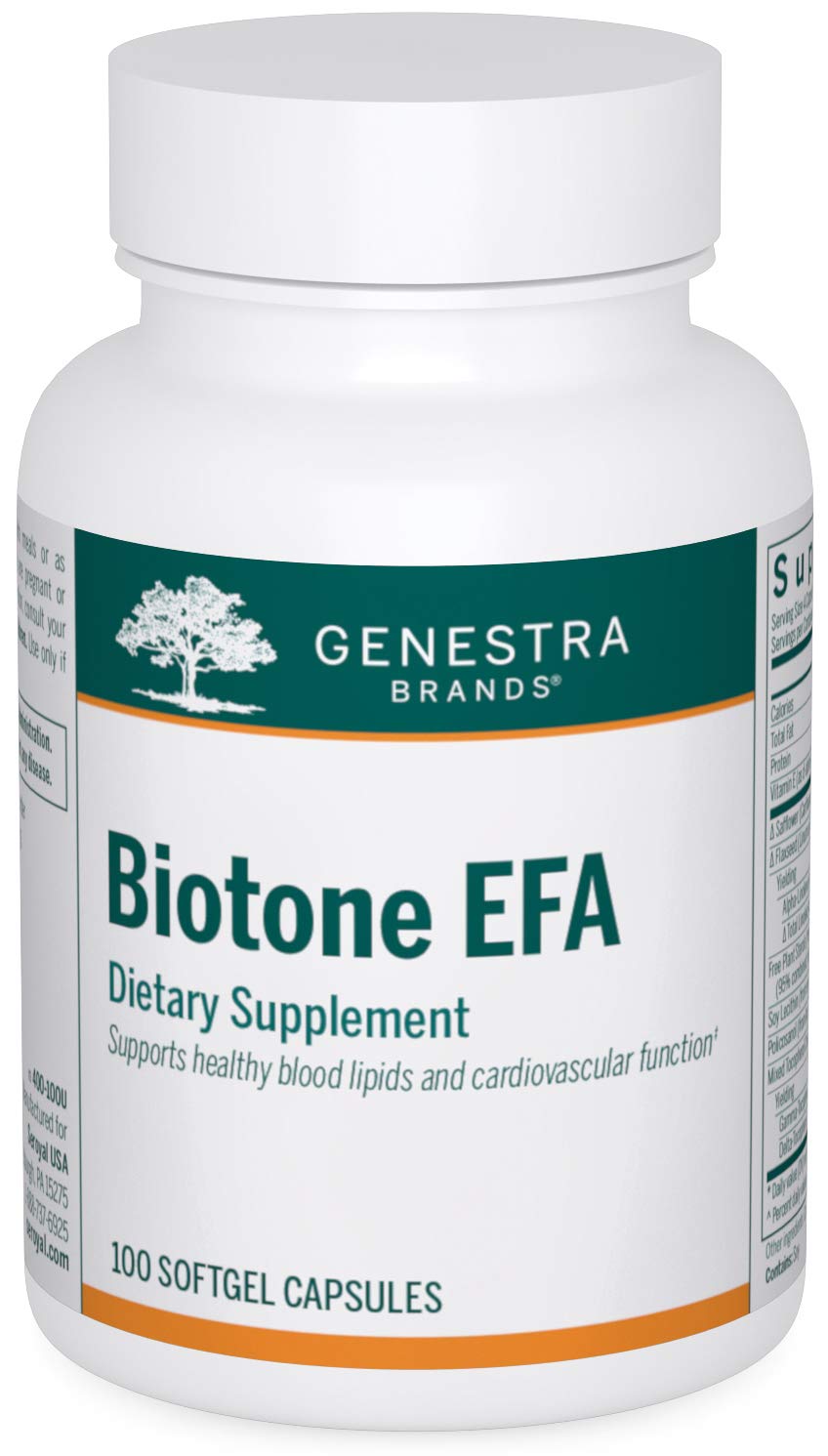 Genestra Brands Lipid Support Capsules front view