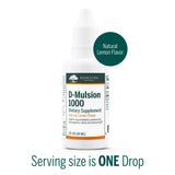 Genestra Brands Liquid Vitamin D Drops packaging side view