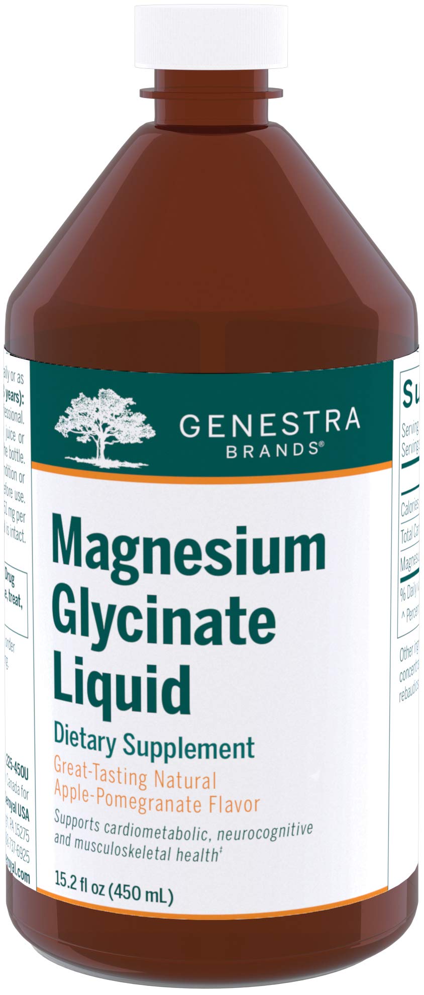 Genestra Brands Magnesium Glycinate 590g front view