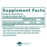 Genestra Brands Vitamin A Drops dropper close-up