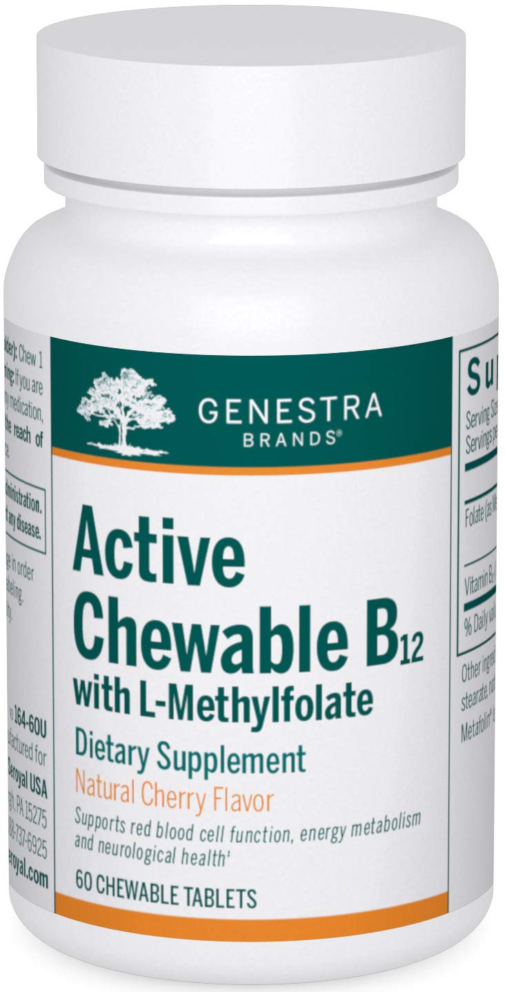 Genestra Brands Vitamin B12 Supplement front view