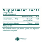Genestra Brands Vitamin B12 Supplement side view