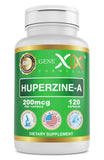 Genex Formulas Huperzine A 200mcg 120 capsules bottle front view