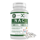 Genex Formulas N-Acetyl Cysteine 500mg capsules front view
